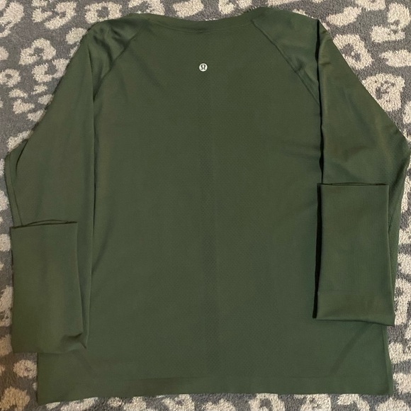 Lululemon Smoked Spruce Swiftly Tech Long Sleeve 2.0 *Race Length - Picture 3 of 6